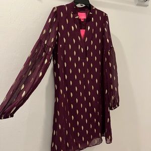 NWT Lilly Pulitzer Shea Silk Dress